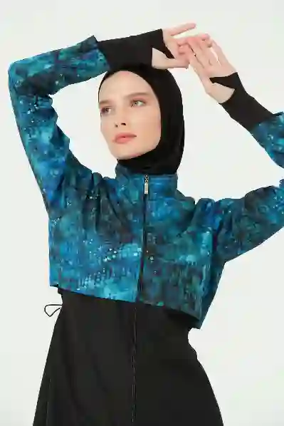 Resim Alfasa 25325-b Kadın Uzun Kollu Tesettür Mayo