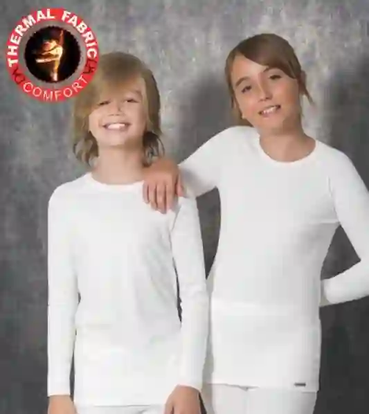 Resim Doreanse 235 Unisex Çocuk Uzun Kollu Termal Üst