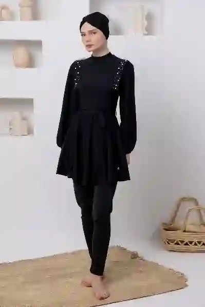 Resim Adasea 261127 Kadın Uzun Kollu Tesettür Mayo