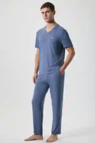 Resim Firsttouch Ft408 Erkek Kısa Kollu Pijama Takım