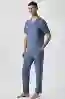 Resim Firsttouch Ft408 Erkek Kısa Kollu Pijama Takım