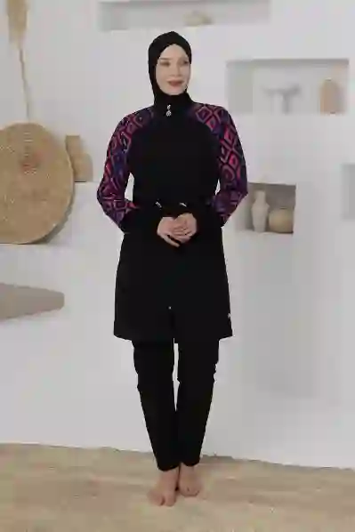 Resim Adasea 261806 Kadın Uzun Kollu Tesettür Mayo