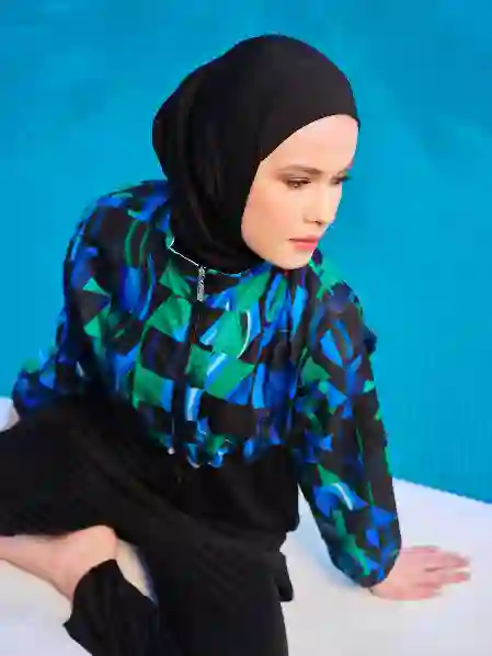 Resim Alfasa 23260 Kadın Uzun Kollu Tesettür Mayo