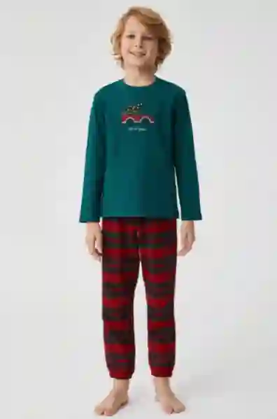 Resim Firsttouch 713 Erkek Çocuk Uzun Kollu Pijama Takım
