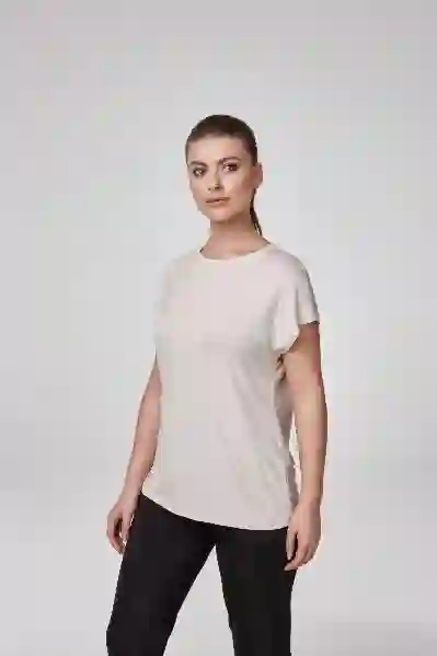 Resim Relactive P2520 Kadın Kısakol 0 Yaka Tişört