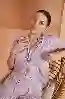 Resim Pjs 27057 Kadın Önden Düğmeli Pijama Takım