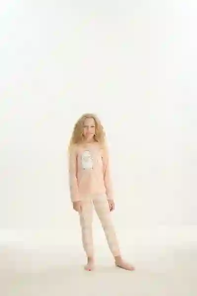 Resim Zeyzey Kids 8762 Kız Çocuk Pijama Takım