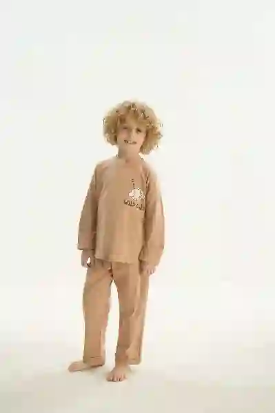 Resim Zeyzey Kids 8699 Erkek Çocuk Pijama Takım