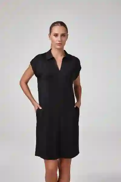Resim Relactive P2538 Kadın Yakalı Cepli Elbise