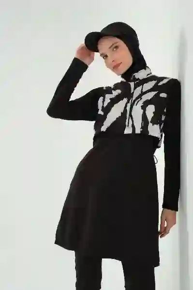 Resim Alfasa 25348 Kadın Uzun Kollu Tesettür Mayo