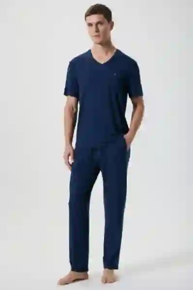 Resim Firsttouch Ft408 Erkek Kısa Kollu Pijama Takım