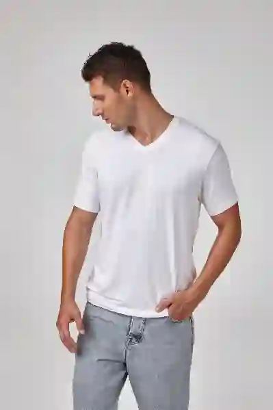 Resim Relactive P1626 Erkek Kısakol V Yaka Tişört