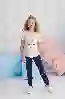 Resim Zeyzey Kids 8645 Kız Çocuk Pijama Takım