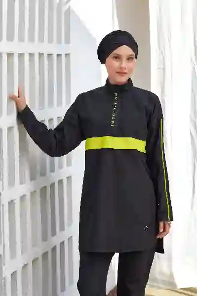 Resim Adasea 251502 Kadın Uzun Kollu Tesettür Mayo