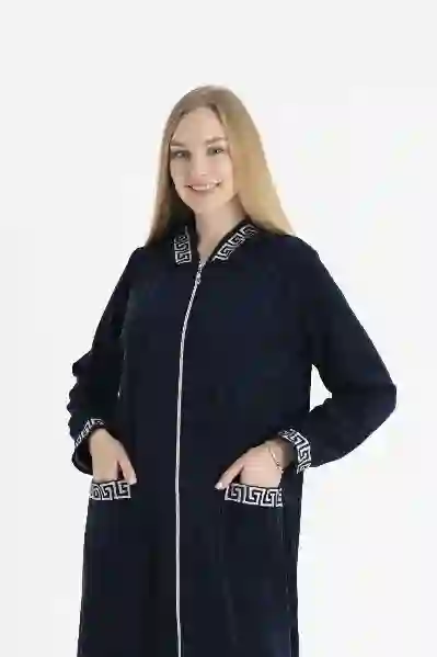 Resim Velamore 250002 Kadın Nakışlı Havlu Elbise