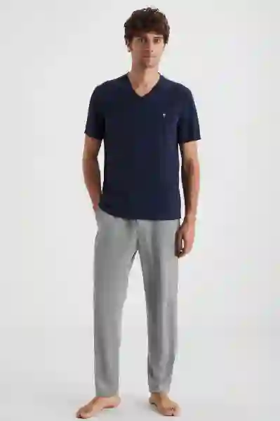 Resim Firsttouch 609 Erkek Kısa Kollu Pijama Takım