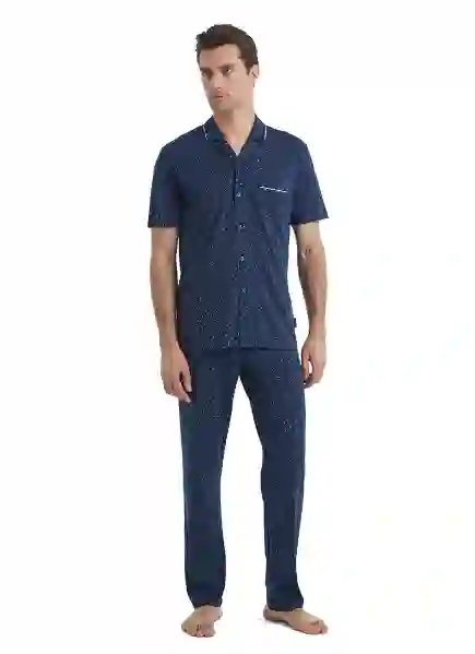 Resim Blackspade 40461 Erkek Önden Düğmeli Pijama Takım