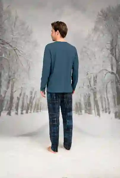 Resim Doreanse 4605 Erkek Uzun Kollu Pijama Takım