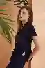 Resim Pjs 27069 Kadın Önden Düğmeli Pijama Takım