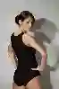 Resim Doreanse 12110 Kadın Kalın Askılı Çıtçıtlı Body