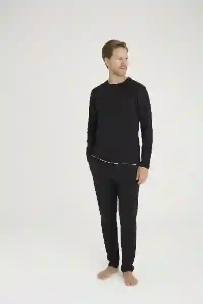 Resim Kly 9222 Erkek Uzun Kollu Pijama Takım