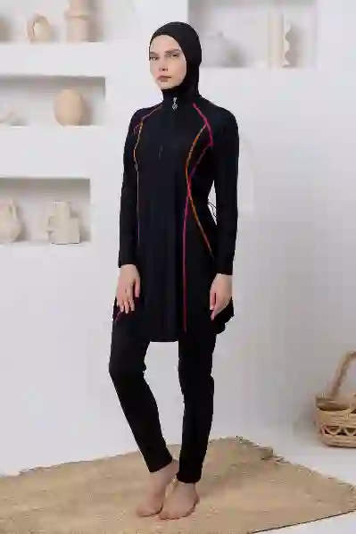 Resim Adasea 261108 Kadın Uzun Kollu Tesettür Mayo