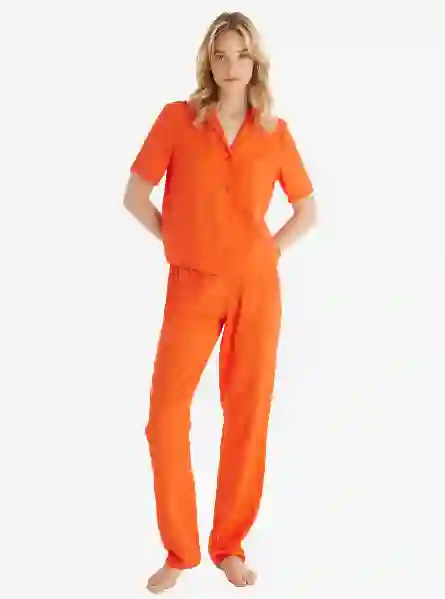 Resim Blackspade 60533 Kadın Önden Düğmeli Pijama Takım