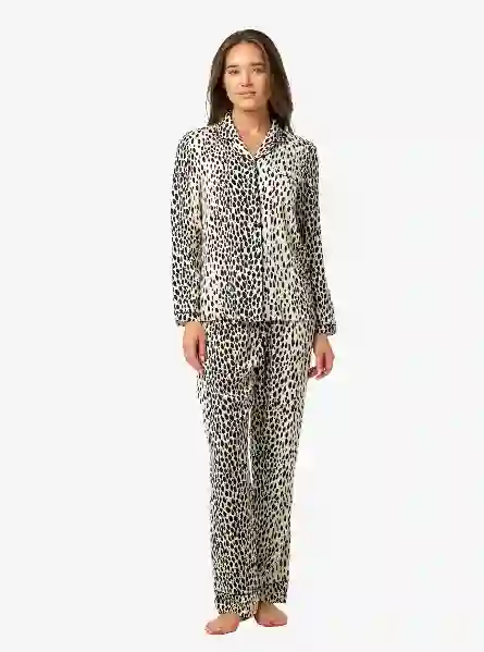 Resim Blackspade Bs52223 Kadın Önden Düğmeli Pijama Takım