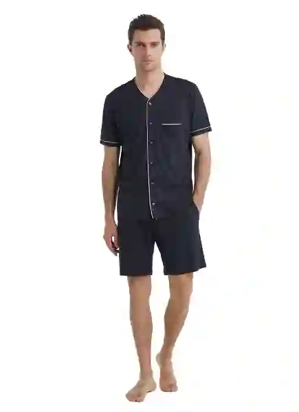 Resim Blackspade 40499 Erkek Önden Düğmeli Şort Takım
