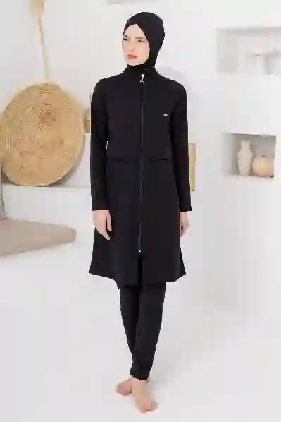 Resim Adasea 261220 Kadın Uzun Kollu Tesettür Mayo