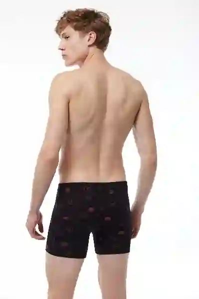 Resim Malabadi 250 Erkek Desenli Uzun Boxer