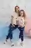 Resim Zeyzey Kids 8645 Kız Çocuk Pijama Takım