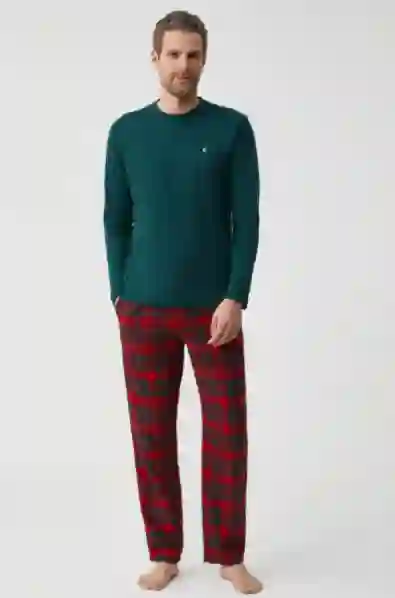 Resim Firsttouch 712 Erkek Uzun Kollu Pijama Takım