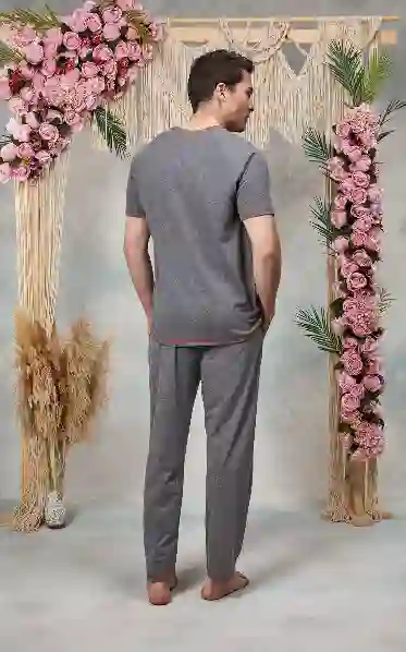Resim Doreanse 4566 Erkek Kısa Kollu Pijama Takım