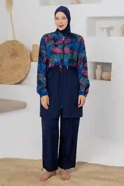 Resim Adasea 261804 Kadın Uzun Kollu Tesettür Mayo