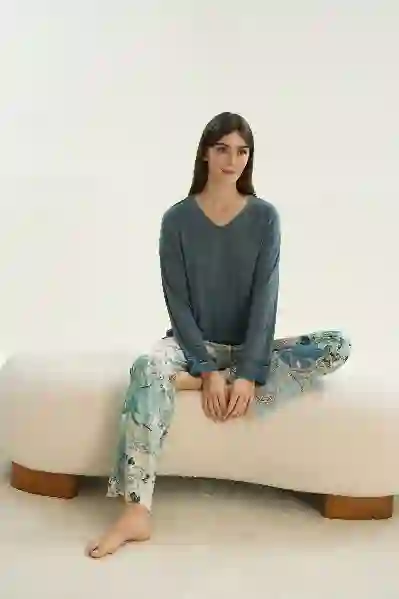 Resim Sevim 16042 Kadın Pijama Takım