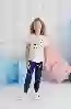 Resim Zeyzey Kids 8645 Kız Çocuk Pijama Takım