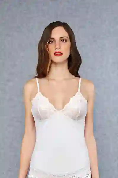 Resim Doreanse 9382 Kadın Dantelli Modal Atlet
