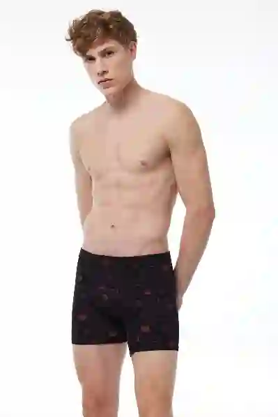 Resim Malabadi 250 Erkek Desenli Uzun Boxer