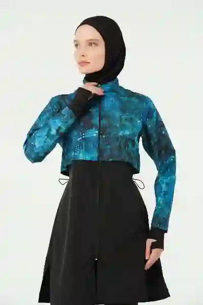 Resim Alfasa 25325-b Kadın Uzun Kollu Tesettür Mayo