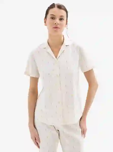 Resim Blackspade Bs52056 Kadın Önden Düğmeli Pijama Takım