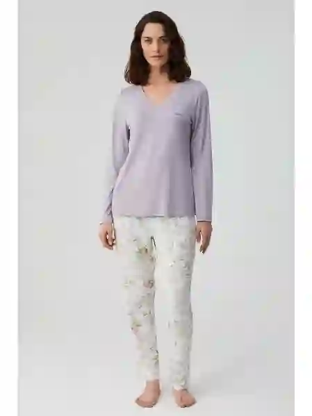 Resim Catherines 2805 Kadın Uzun Kollu Pijama Takım