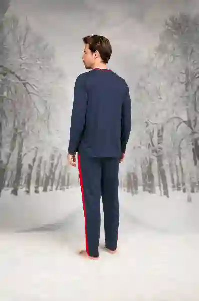 Resim Doreanse 4608 Erkek Uzun Kollu Pijama Takım