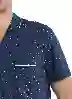 Resim Blackspade 40461 Erkek Önden Düğmeli Pijama Takım