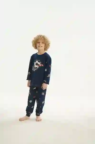 Resim Zeyzey Kids 8733 Erkek Çocuk Pijama Takım